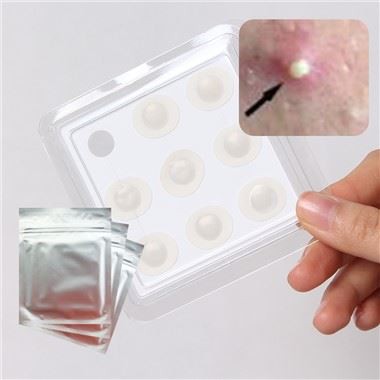 remendo de acne micro agulha