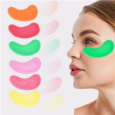 Logotipo personalizado sob máscara para os olhos