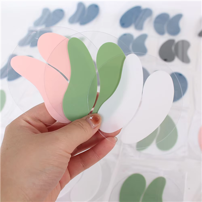 Tapa-olhos de silicone reutilizáveis